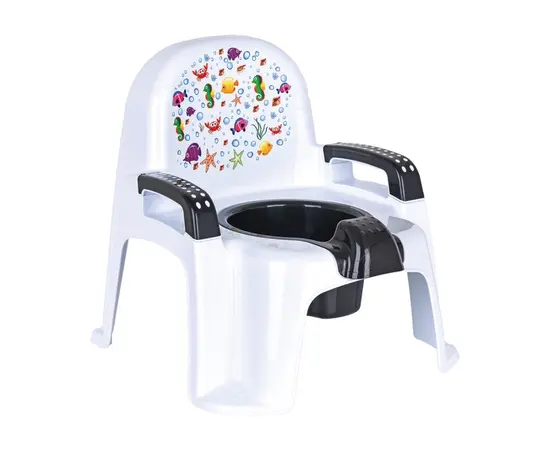 პლასტიკური ღამის ქოთანი ბავშვებისთვის Irak Plastik BABY DESIGN СМ-135