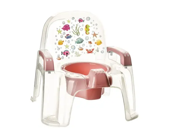 პლასტიკური ღამის ქოთანი ბავშვებისთვის Irak Plastik BABY DESIGN СМ-135