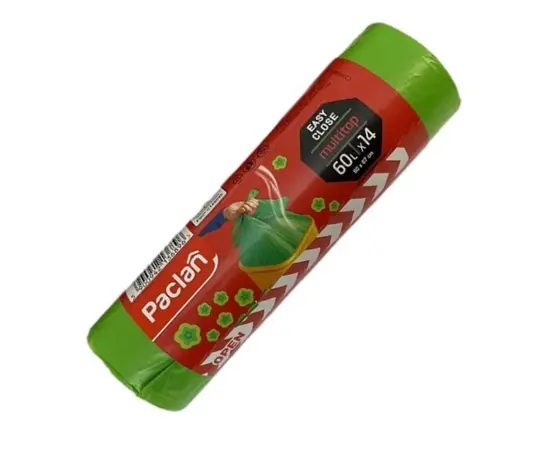 Packages for garbage Paclan Multi-Top Aroma 60 l 14 pc