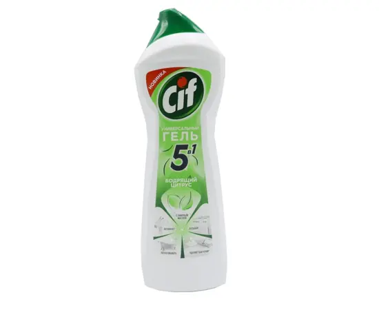 Cleaning agent gel CIF for all types of surfaces 750ml lemon