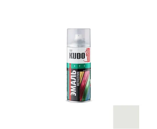 Enamel spray KUDO KU-1025 Aluminum Metallic 520ml