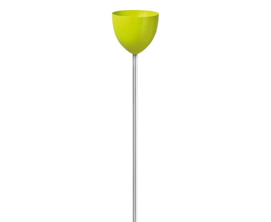 Outdoor plastic pot on the leg Scheurich 210 Skypot Bright green