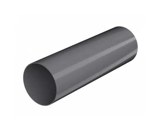 მილი სანიაღვრე Technonicol 82x3000 PVC ნაცრისფერი პრიალა