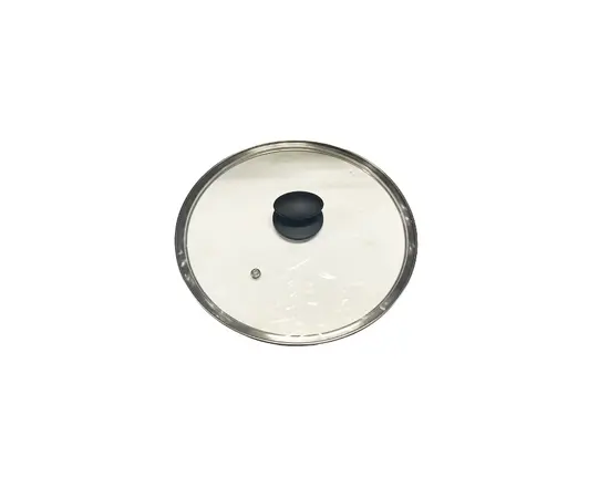 Крышка плоская стеклянная Ronig GM280-BK02 28см