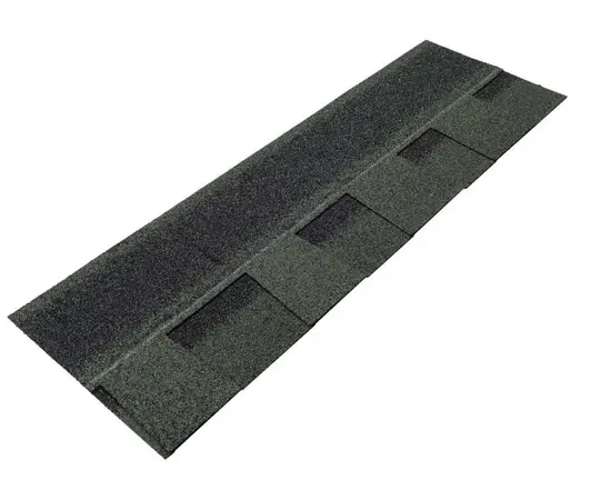 Roof shingle bituminous multilayer Technonicol Fazenda green 2.6 m²