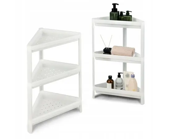 Shelf with 3 Tiers White Sev Plastik SP314