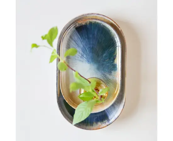 Plate AMBITION MADERA 25x15 cm