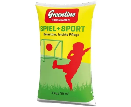 გაზონის ბალახი GreenLine Spiel + Sport 1 კგ 30მ²