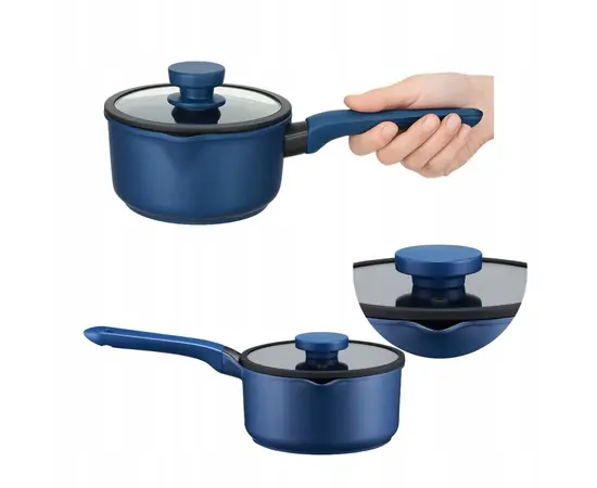 Pot AMBITION Qualum Ceramic Cobalt 18 cm