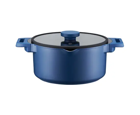 Pot AMBITION Qualum Ceramic Cobalt 24 cm