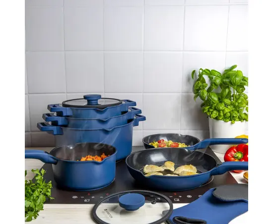 Pot AMBITION Qualum Ceramic Cobalt 24 cm