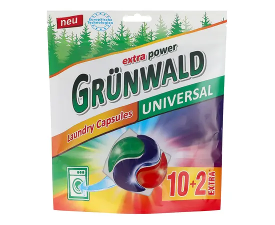 ტანსაცმლის სარეცხი კაფსულები Grunwald  12 ც