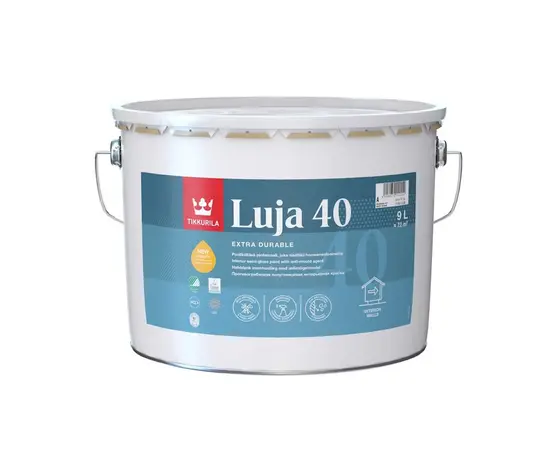 Краска интерьерная Tikkurila Luja 40 New A 9 л
