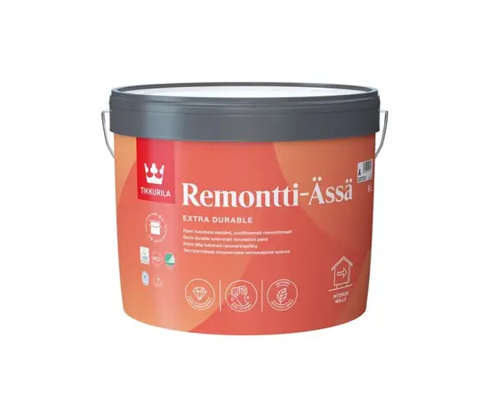 Краска интерьерная Tikkurila Remontti-Ässä C 9 л