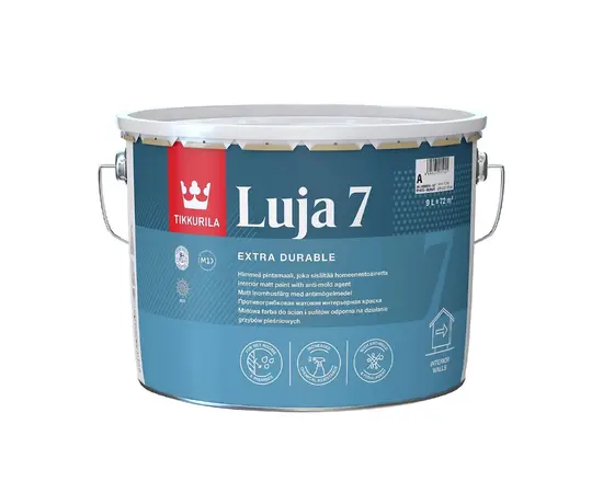 Краска интерьерная Tikkurila Luja 7 New A 9 л