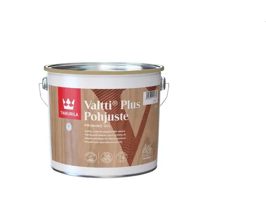Краска для защиты дерева Tikkurila Valtti Plus Pohjuste 2.7 л