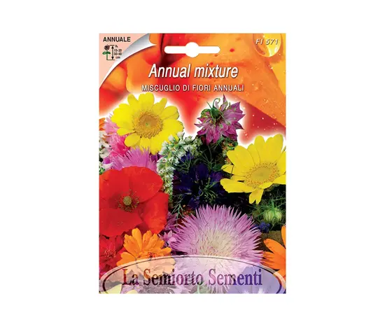 მინდვრის ყვავილის თესლი ერთწლიანი MIXTURE of Annul Flowers FI571-MAXIFLOR