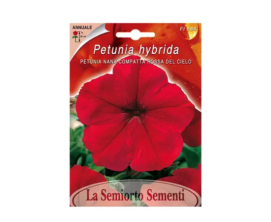 პეტუნიას თესლი Petunia Dwarf Compact SKY'S RED FI584-MAXIFlor
