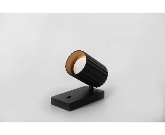 სპოტი New Light GU10 Ø70 h100 C7271 შავი ოქროსფერი