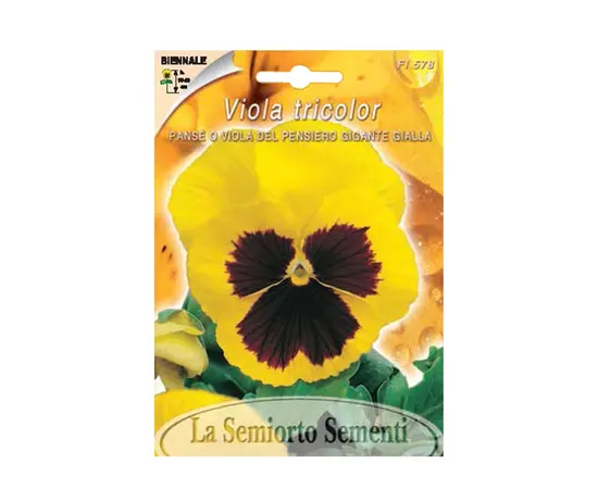 Семена Виола Panse' o Viola Giant YELLOW
