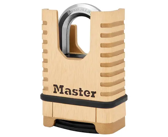Навесной замок Masterlock 57 мм - дужка 28 мм (M1177EURDCC) латунь