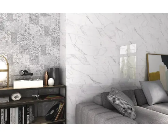 კაფელი Emotion ceramics PR MEMORY DECOR BLANCO BRILLO PRI. 20x60
