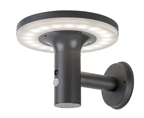 Светильник с солнечными батареями и датчиком движения Rabalux Alaska LED 10W 4000K IP44 77017