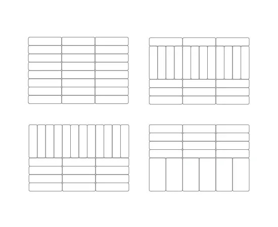 Стеновая магкая панель VOX Profile Oval 15x60 см. синяя