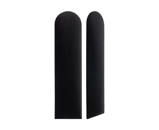 Wall soft panel VOX Profile Oval 15x60 cm black
