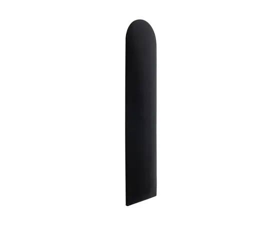 Wall soft panel VOX Profile Oval 15x60 cm black