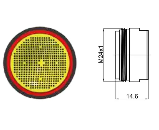 Aerator Rubineta Spider Q16 B M24 e.s1