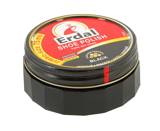 Shoe polish Erdal 75 ml black