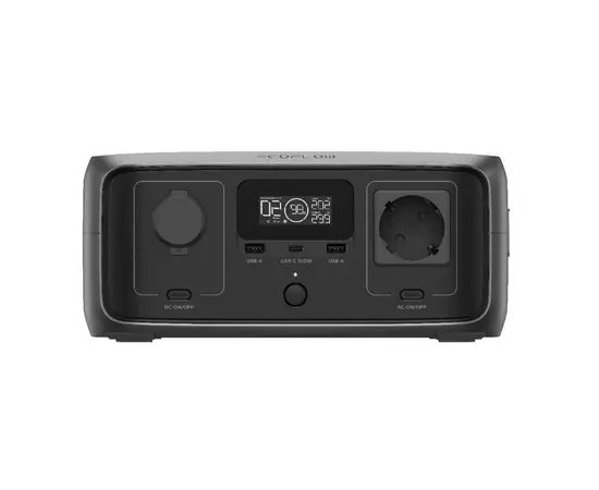 პორტატული ელექტრო სადგური EcoFlow RIVER 3 300Wh UPS