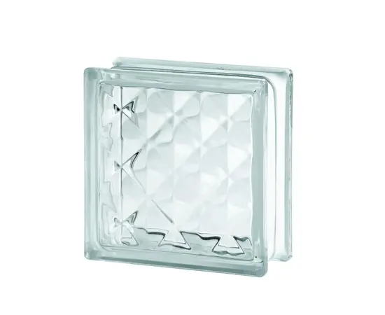 მინა ბლოკი Green Nest Clear Jewel 190x190x80 მმ