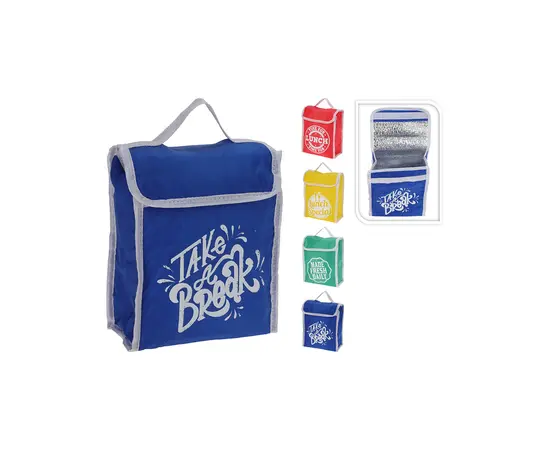 Thermal bag 24x18 cm 4ass