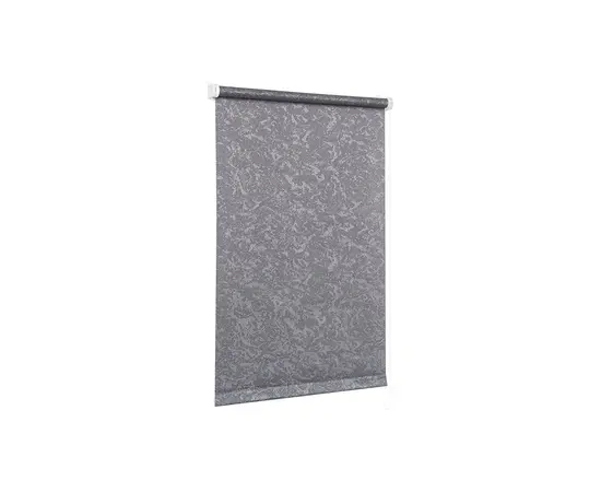 Roller shade dark grey Delfa СРШ-01МЭ-29508 77(73)/160 cm