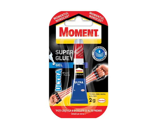 წებო MOMENT SUPER GLUE ULTRAGEL 2g BG/CS/RO