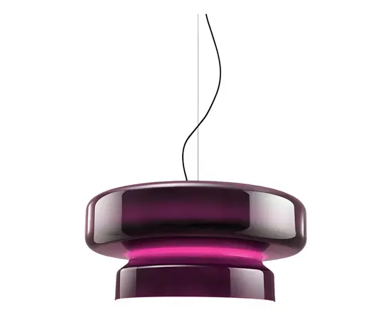 Chandelier Pendent E27 1 UX8119 PU purple