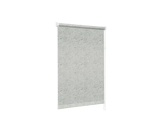 Roller shade grey Delfa СРШ-01МЭ-29507 66(62)/160 cm