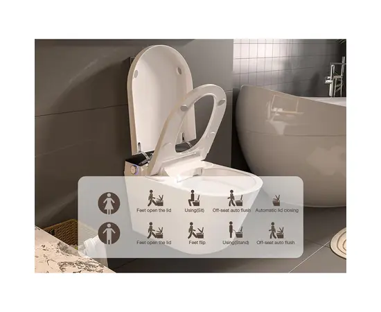 Комплект Smart Toilet T3 + скрытая инсталляция Glossy white