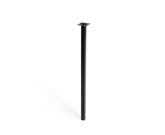 Ножка для стола REI 2-400G.700.03 черный 25x700 мм