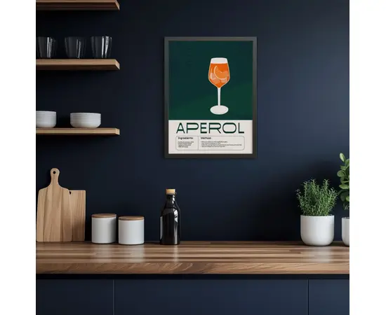 Картина Styler MODERNPIK COCKTAIL I FR424 30X40 см
