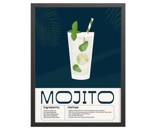 Картина Styler MODERNPIK COCKTAIL II FR425 30X40 см
