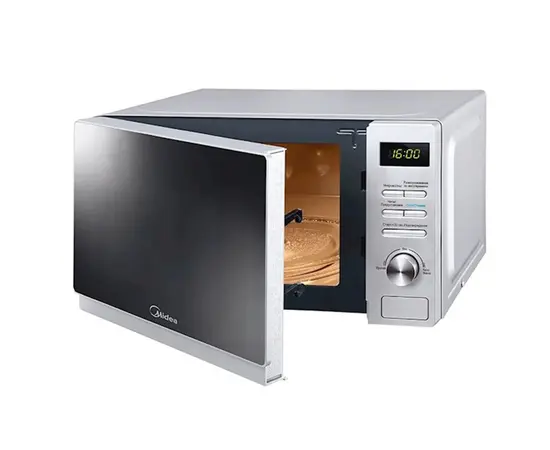Микровалновая печь серебристая Midea 20 л