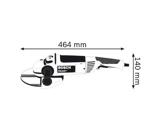 Angle grinder Bosch GWS 24-230 H Professional 2400W (0601884103)