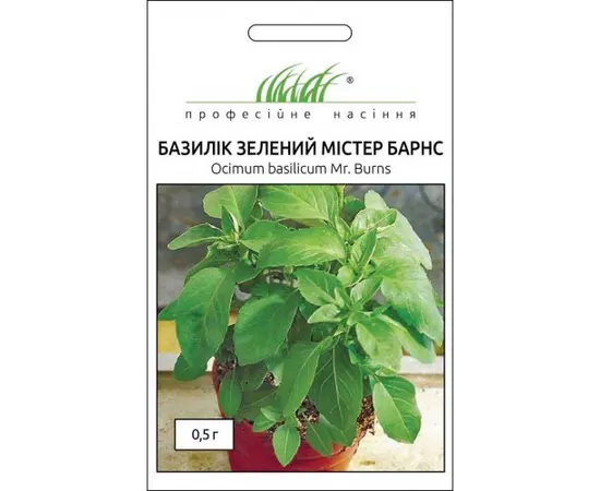 Seeds of basil ELITSORT Mr Barnes Green 0.5 g