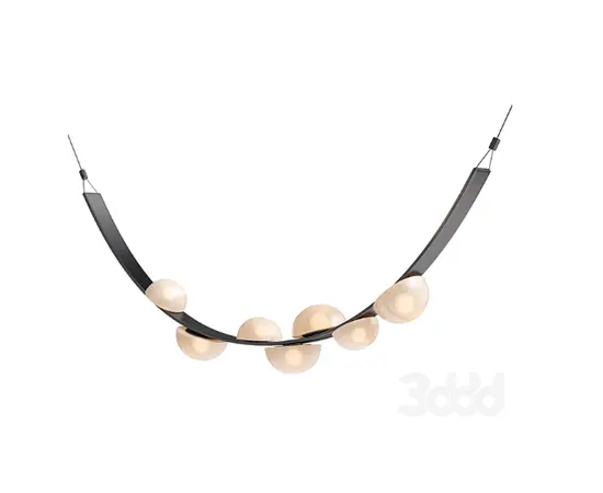 Chandelier Pendent LED 3000K UX8125 Black