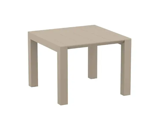 Table taupe Vegas 100x140x75 cm