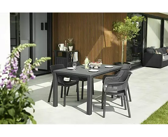 Garden table Keter 147x90x74 5cm graphite