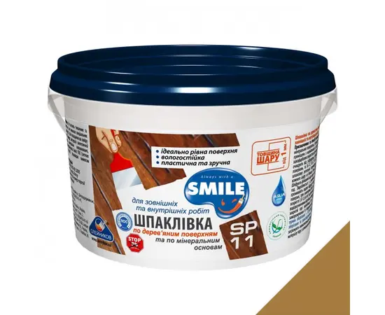 Шпаклевка Smile SР-11 A дуб 0,35 кг